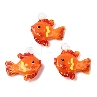 Handmade Lampwork Pendants LAMP-B035-01B-15-1