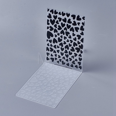 Transparent Clear Plastic Stamp/Seal DIY-WH0110-04J-1
