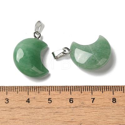 Natural Green Aventurine Pendants G-H035-01P-02-1