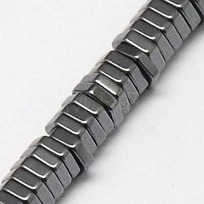Non-magnetic Synthetic Hematite Beads Strands G-J165-2mm-01-1