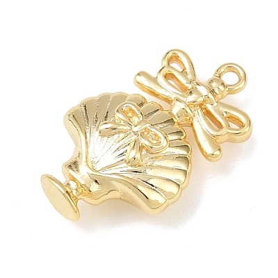 Brass Pendants KK-G545-13G-1