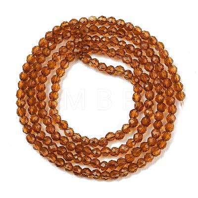 Glass Beads Strands G-K185-16L-1