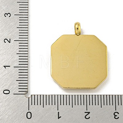 Ion Plating(IP) 304 Stainless Steel Pendants STAS-F307-16G-1