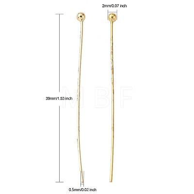 Brass Ball Head pins LS-KK-E711-060G-NR-1