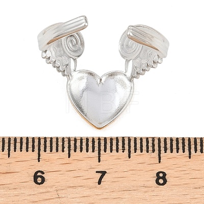 304 Stainless Steel Cuff Open Rings RJEW-Z138-01GP-04-1