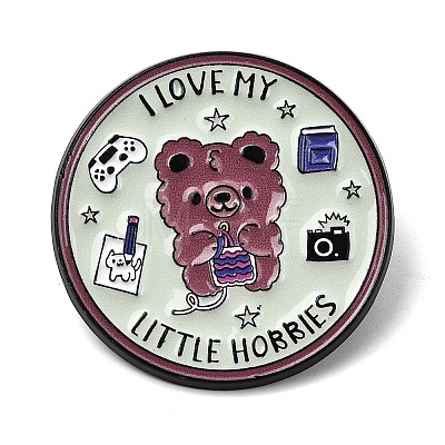 Enamel Brooches JEWB-I064-10EB-02-1