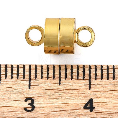 Rack Plating Brass Magnetic Clasps KK-Z070-16G-1