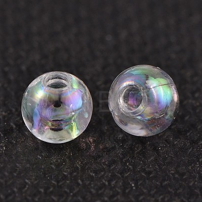 Eco-Friendly Transparent Acrylic Beads X-PL731-2-1