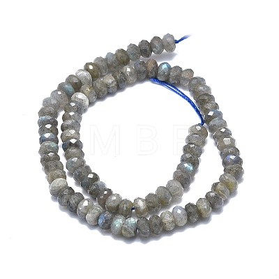 Natural Labradorite Beads Strands G-F715-080-1