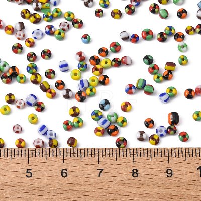 8/0 Glass Seed Beads SEED-S006-M-1