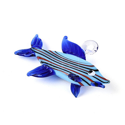 Handmade Lampwork Big Pendants LAMP-T025-03A-1