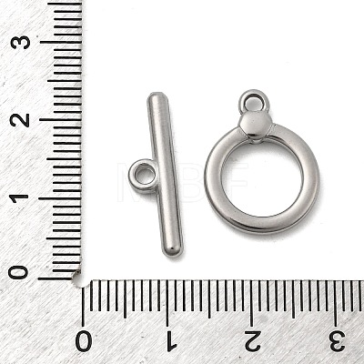 304 Stainless Steel Toggle Clasps STAS-Z179-01P-1