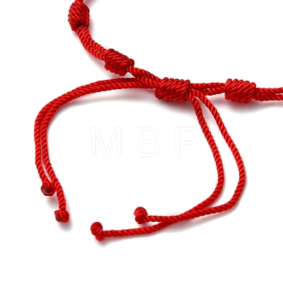 Adjustable Braided Nylon Cord Bracelet Making AJEW-JB00758-03-1