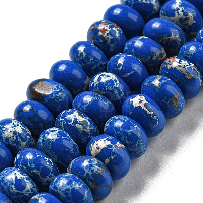 Synthetic Mixed Gemstone Beads Strands G-D077-E01-01-1
