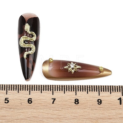 Acrylic Full Cover Press On False Nails MRMJ-P019-01D-1