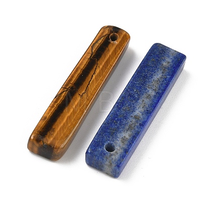 Natural & Synthetic Mixed Gemstone Pendants G-D350-03-1