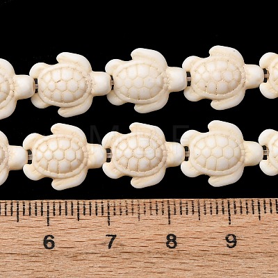 Synthetic Turquoise Dyed Beads Strands G-B184-D01-02-1