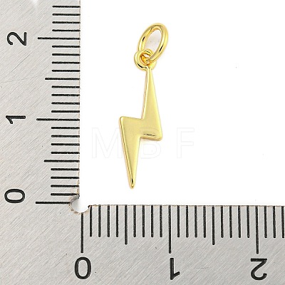 Rack Plating Brass Enamel Pendants KK-U021-16C-G-1