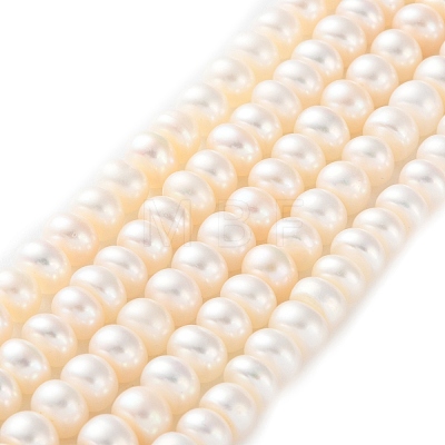 Natural Cultured Freshwater Pearl Beads Strands PEAR-I007-02B-01-1