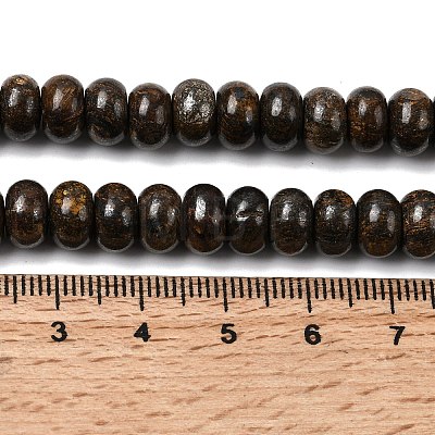 Natural Bronzite Beads Strands G-A280-A16-02-1
