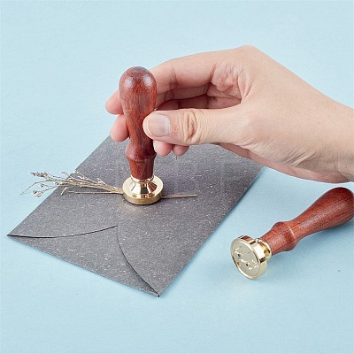 Wax Seal Stamp Set AJEW-WH0208-560-1