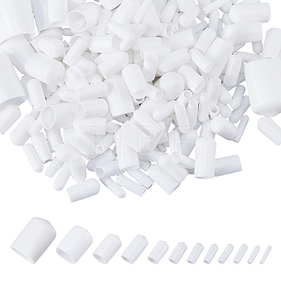 270Pcs 12 Styles Synthetic Rubber Sleeve FIND-FH0017-88-1