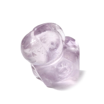 Natural Amethyst Carved Beads G-L656-A04-01-1