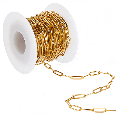 5M 304 Stainless Steel Paperclip Chains CHS-BM0001-05-1
