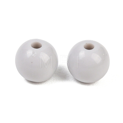 Opaque Acrylic Beads OACR-H034-50A-1