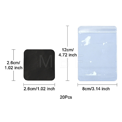20Pcs Anti-Tarnish Strip Tabs AJEW-YW0001-15E-1