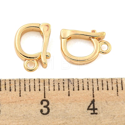 Brass Pendant Bails KK-G492-04G-1