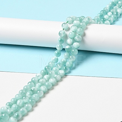 Natural Glass Beads Strands G-I247-31B-1