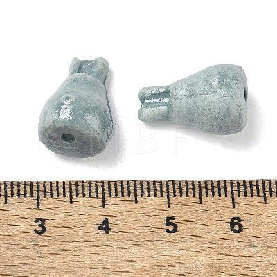 Vintage Handmade Porcelain Beads PR-CBA4F13-B08-1