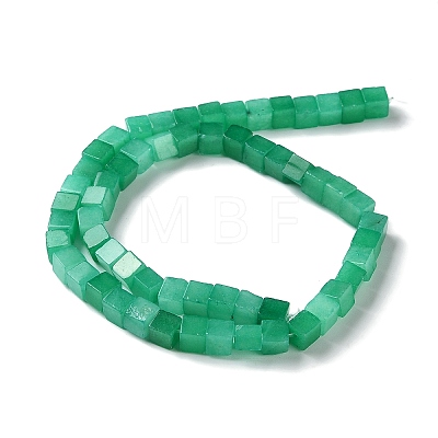 Natural Dyed White Jade Beads Strands G-Q008-C01-01C-1