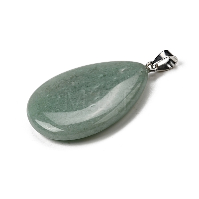 Natural Green Aventurine Pendants G-F820-14P-13-1