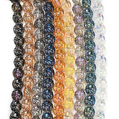 Mixed Styles Electroplate Glass Bead Strands EGLA-H110-01-1