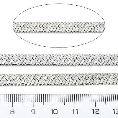 304 Stainless Steel Herringbone Chains CHS-E030-03P-1