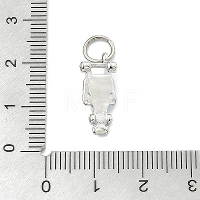 304 Stainless Steel Pendants STAS-A145-03E-P-1