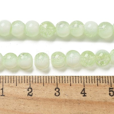 Crackle Glass Beads X1-GLAA-U001-6mm-09-1