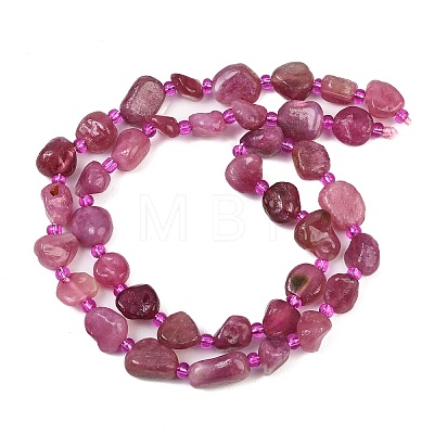 Natural Tourmaline Beads Strands GG-CBA3A44-C02-02-1