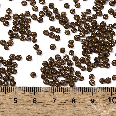 8/0 Baking Paint Glass Seed Beads SEED-M012-02A-53-1