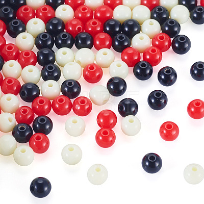 10G Opaque Acrylic Beads SACR-TADJ0001-03G-1