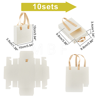Foldable Paper Drawer Boxes CON-WH0087-31A-1