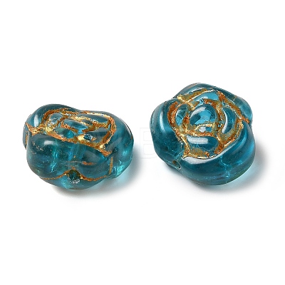 Transparent Lampwork Beads LAMP-P065-01A-02-1