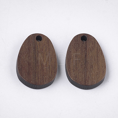 Walnut Wood Pendants WOOD-S054-04-1