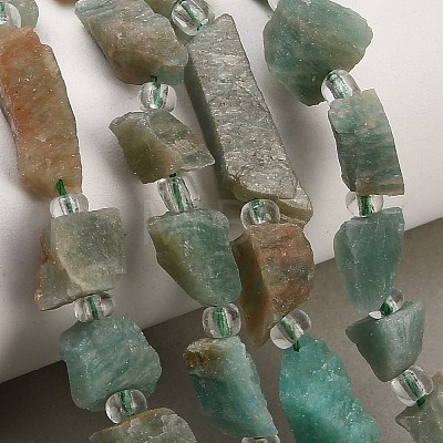 Natural Amazonite Beads Strands GG-CBA0B77-A25-02-1