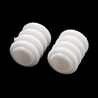 Opaque Acrylic European Beads SACR-L007-008C-1