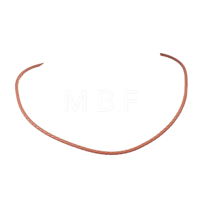 3MM Punk Rock Round Braided Leather Cord Necklaces NJEW-JN05861-02-1