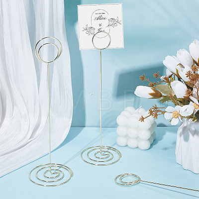 36Pcs Iron Name Card Clip AJEW-WA0003-44G-1