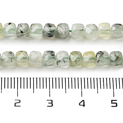 Natural Prehnite Beads Strands G-H042-A46-03-1